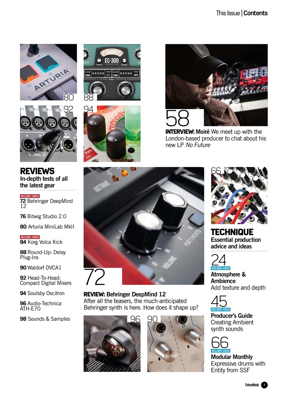 Future Music Preview Pages