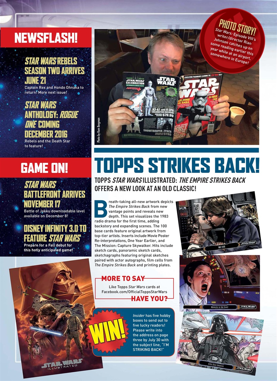 Star Wars Insider Preview Pages