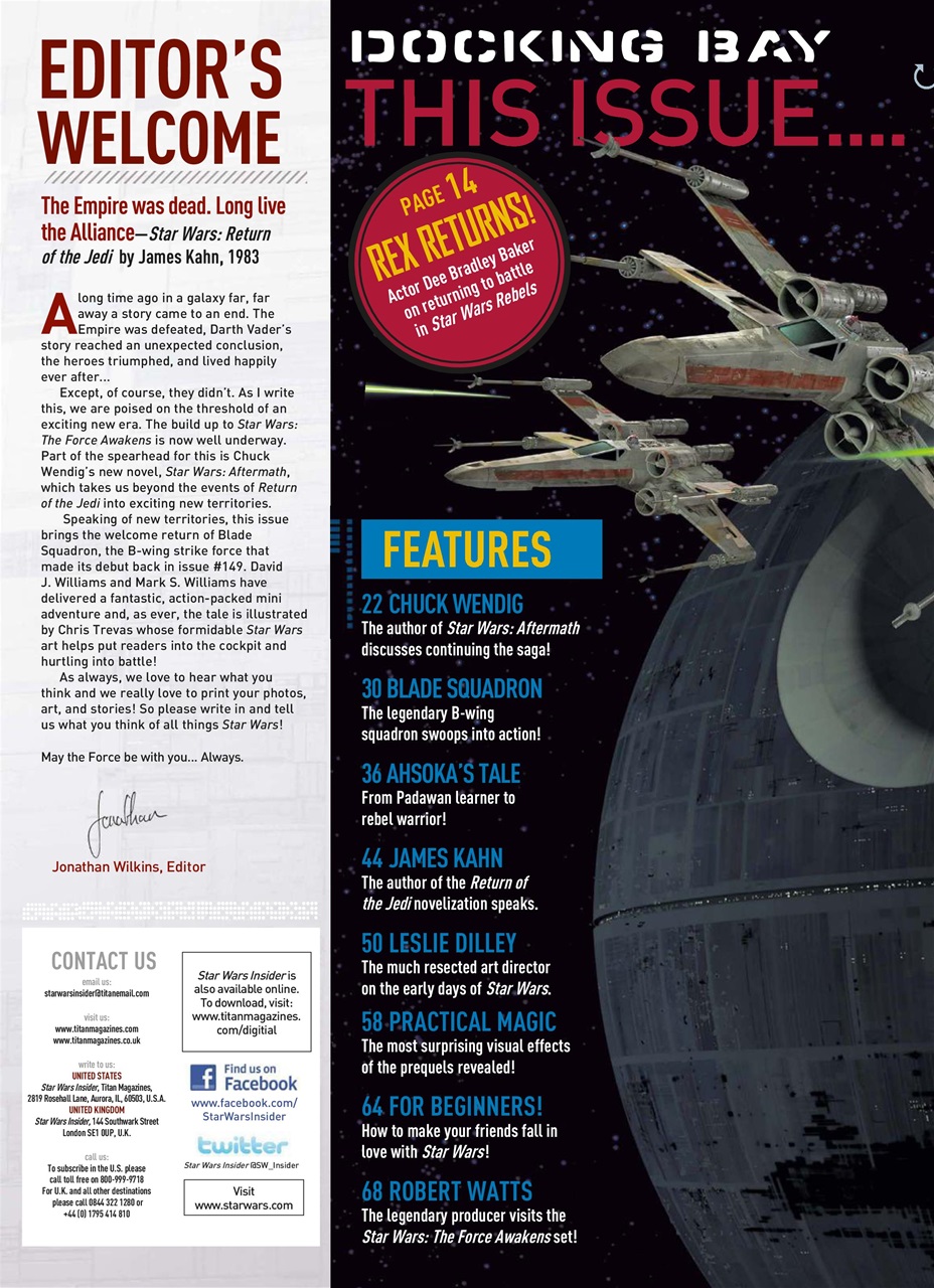 Star Wars Insider Preview Pages