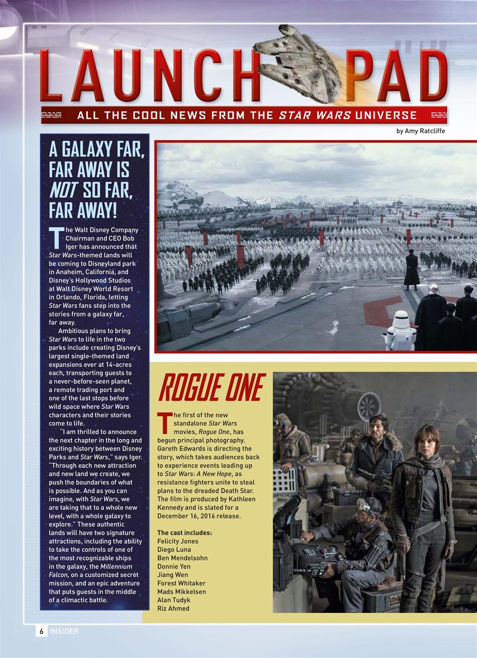 Star Wars Insider Preview Pages
