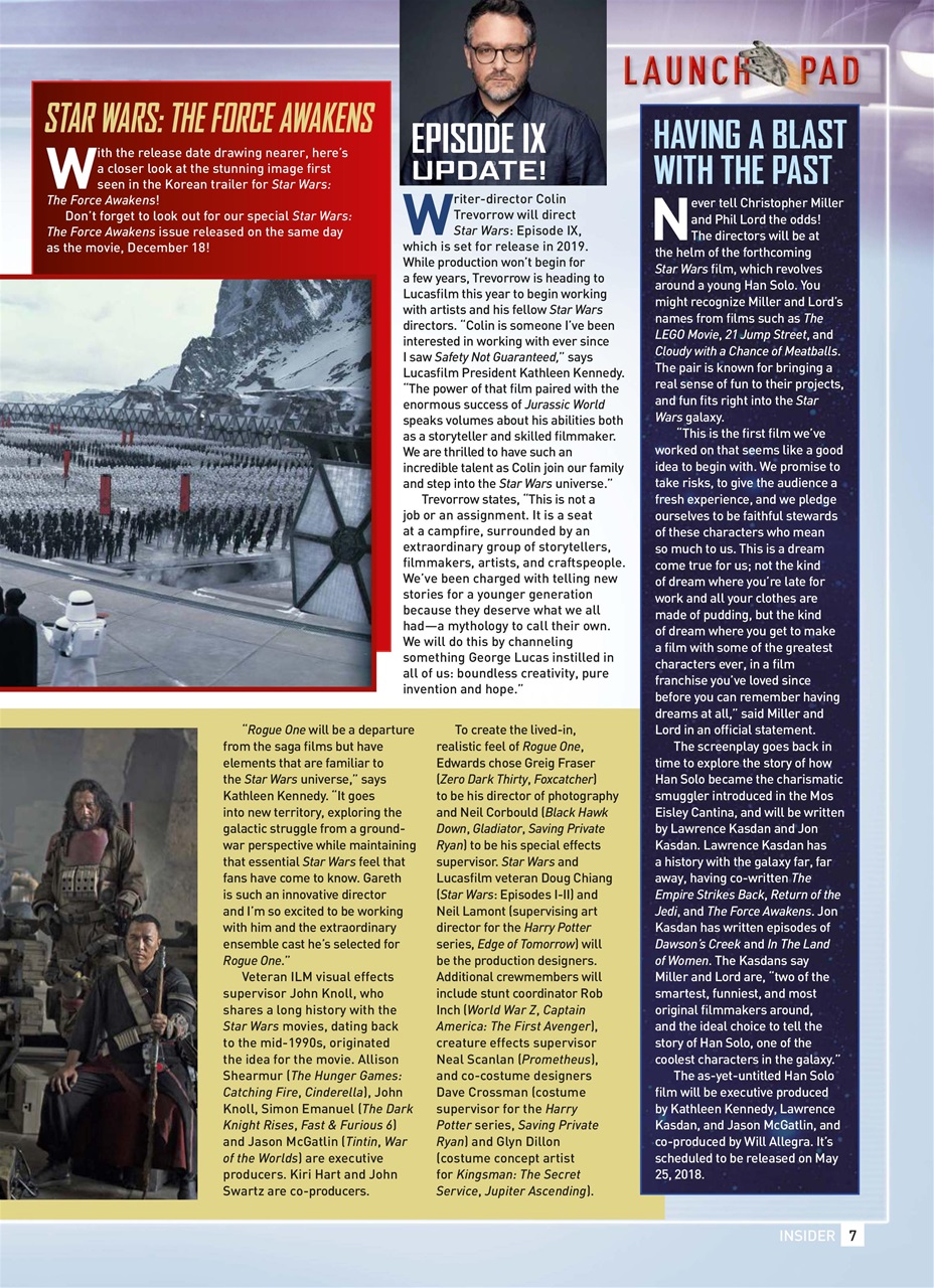 Star Wars Insider Preview Pages