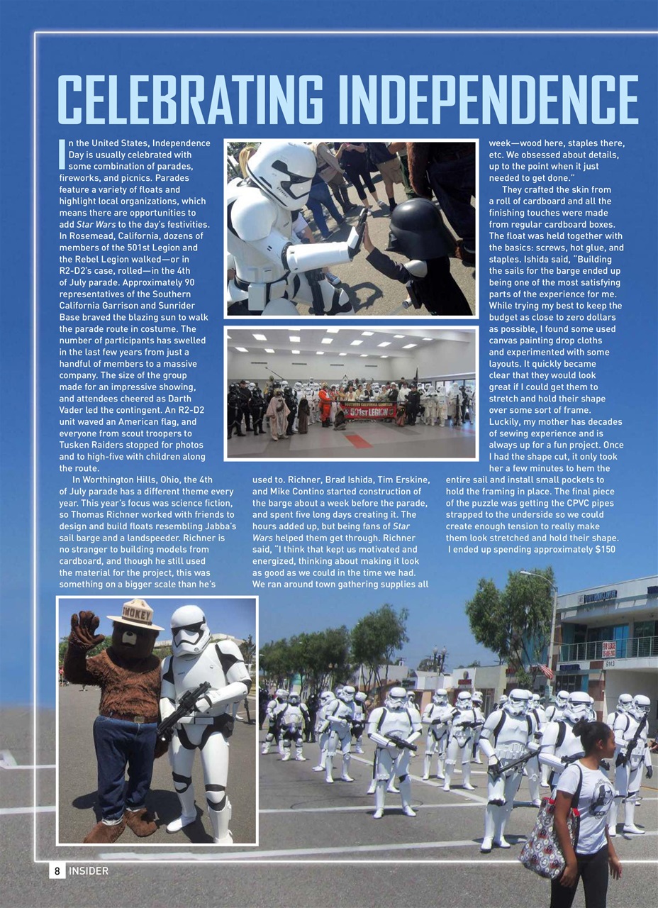 Star Wars Insider Preview Pages
