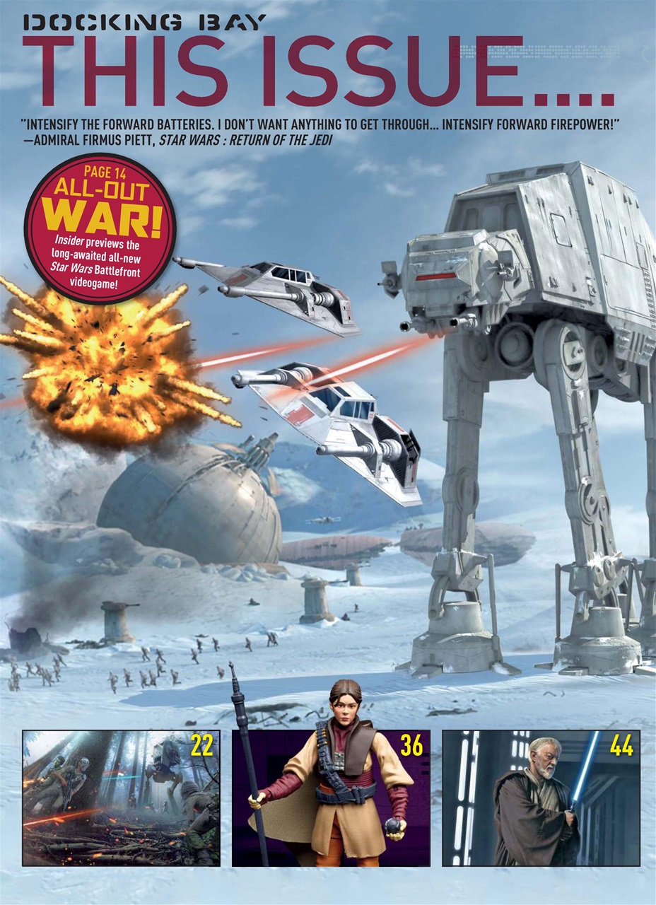 Star Wars Insider Preview Pages