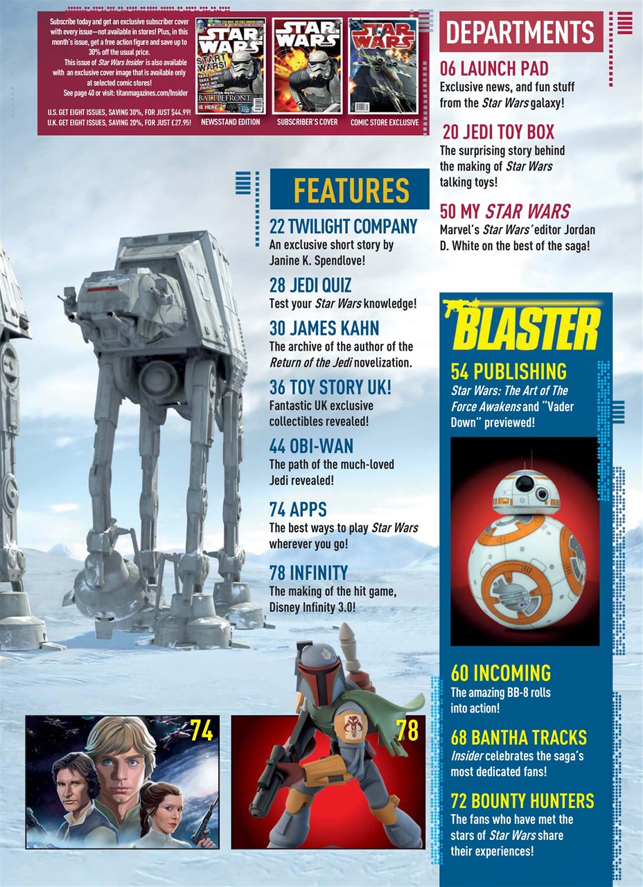 Star Wars Insider Preview Pages