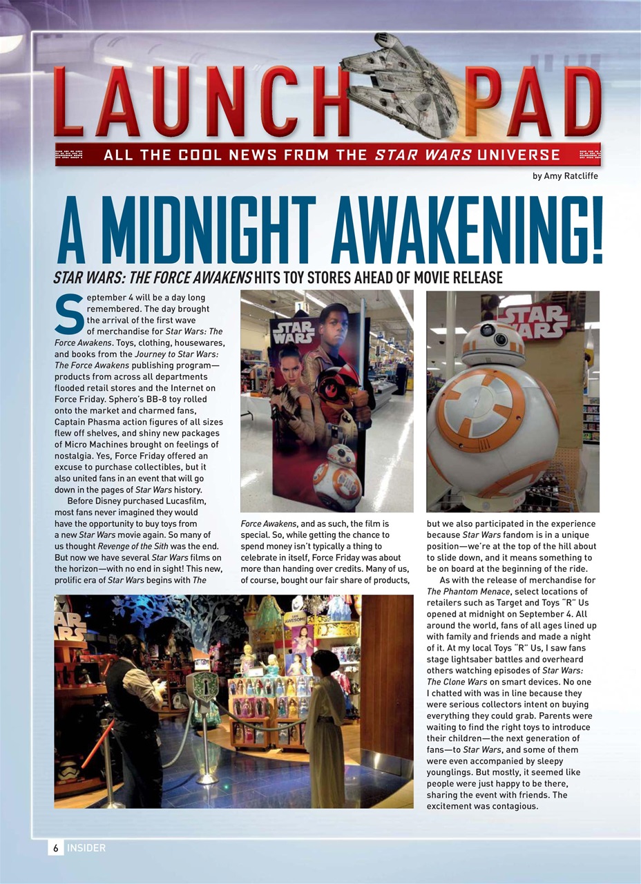 Star Wars Insider Preview Pages