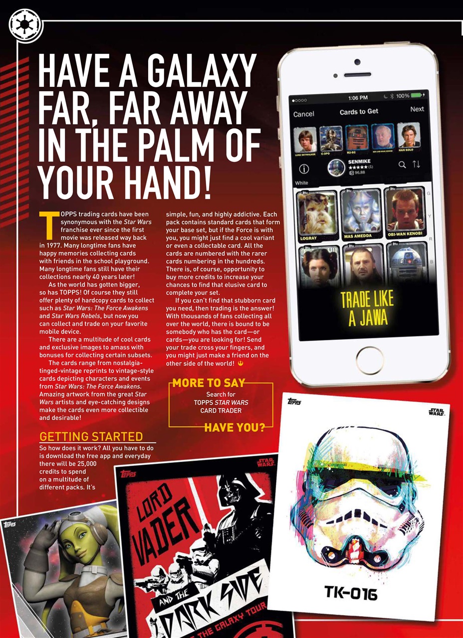 Star Wars Insider Preview Pages