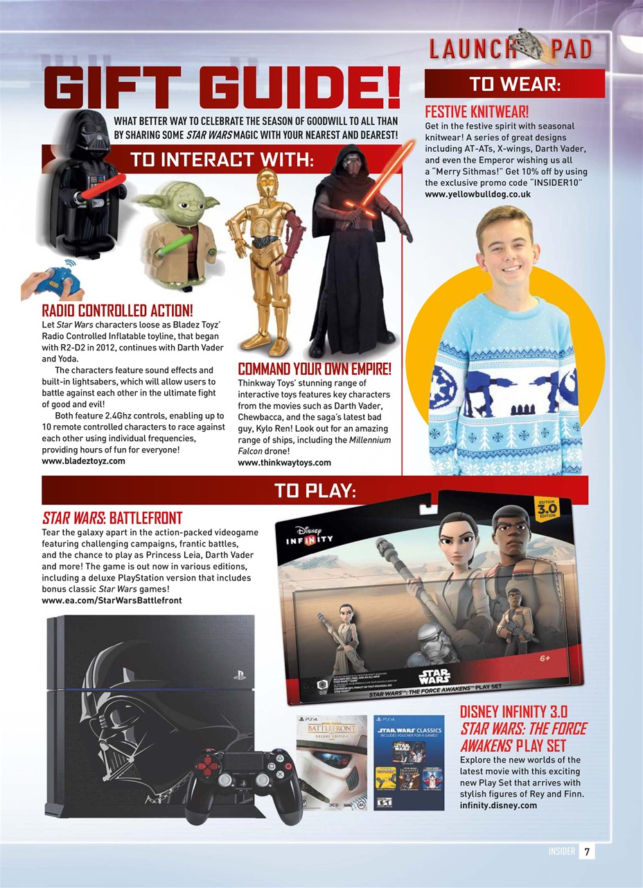 Star Wars Insider Preview Pages