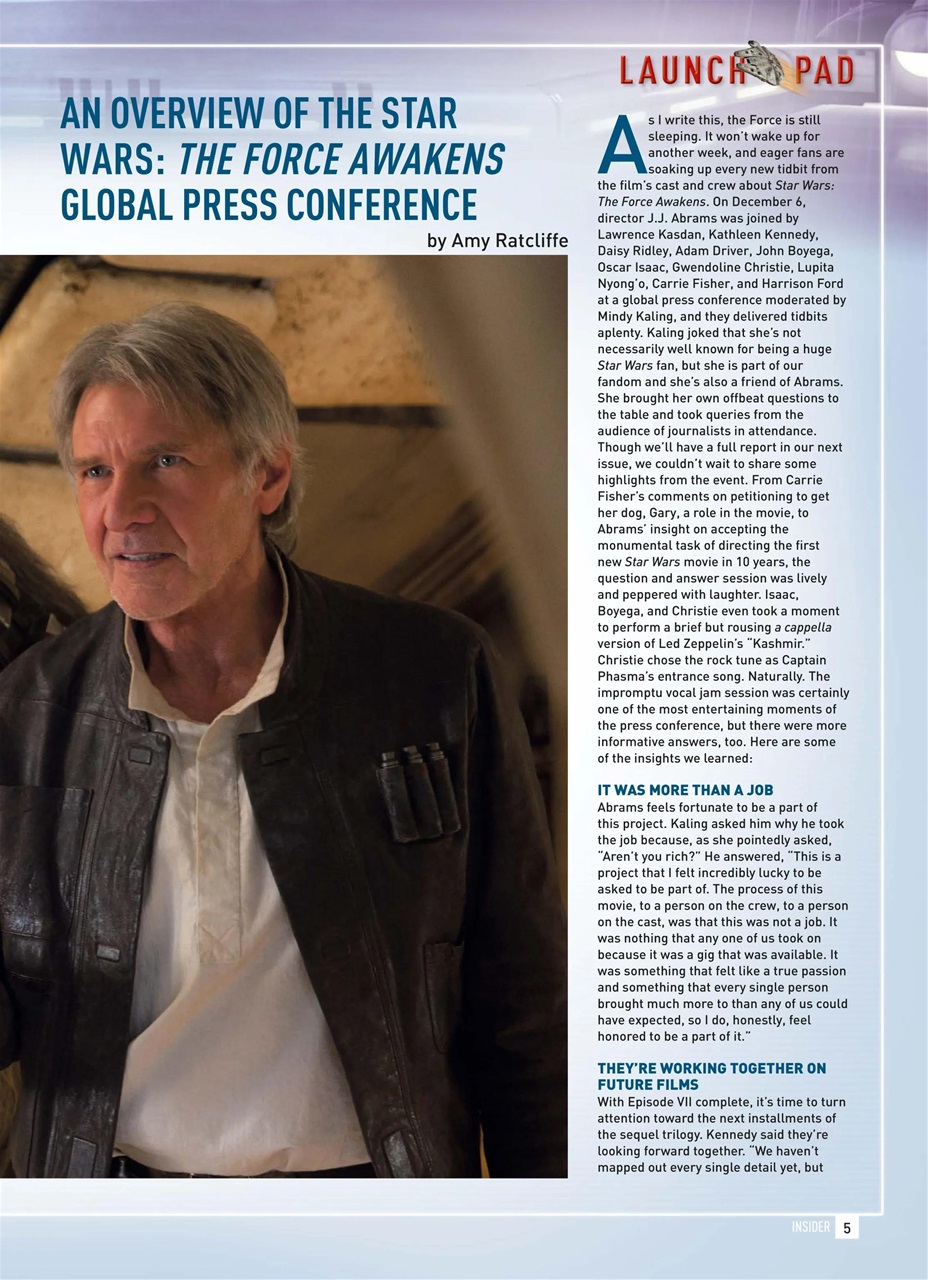 Star Wars Insider Preview Pages