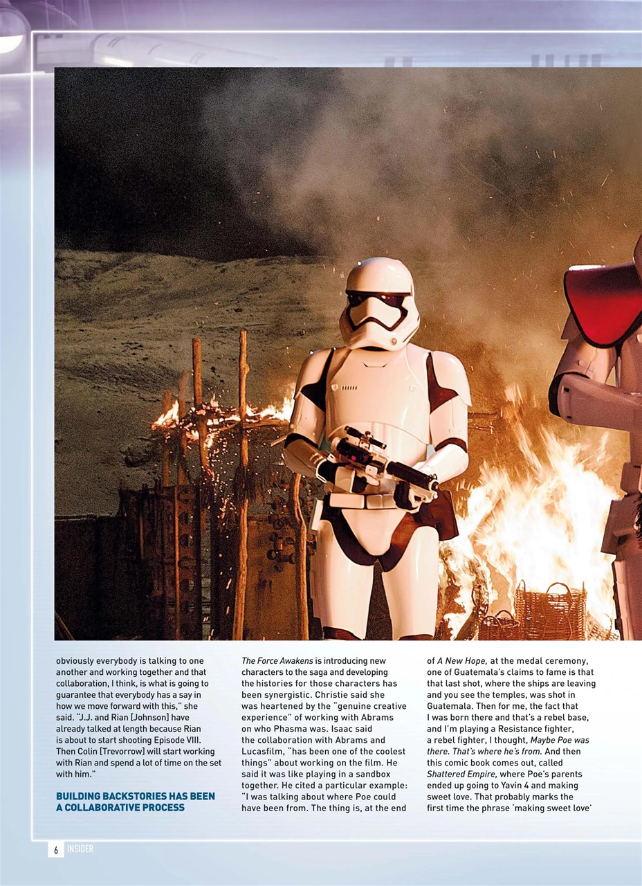 Star Wars Insider Preview Pages