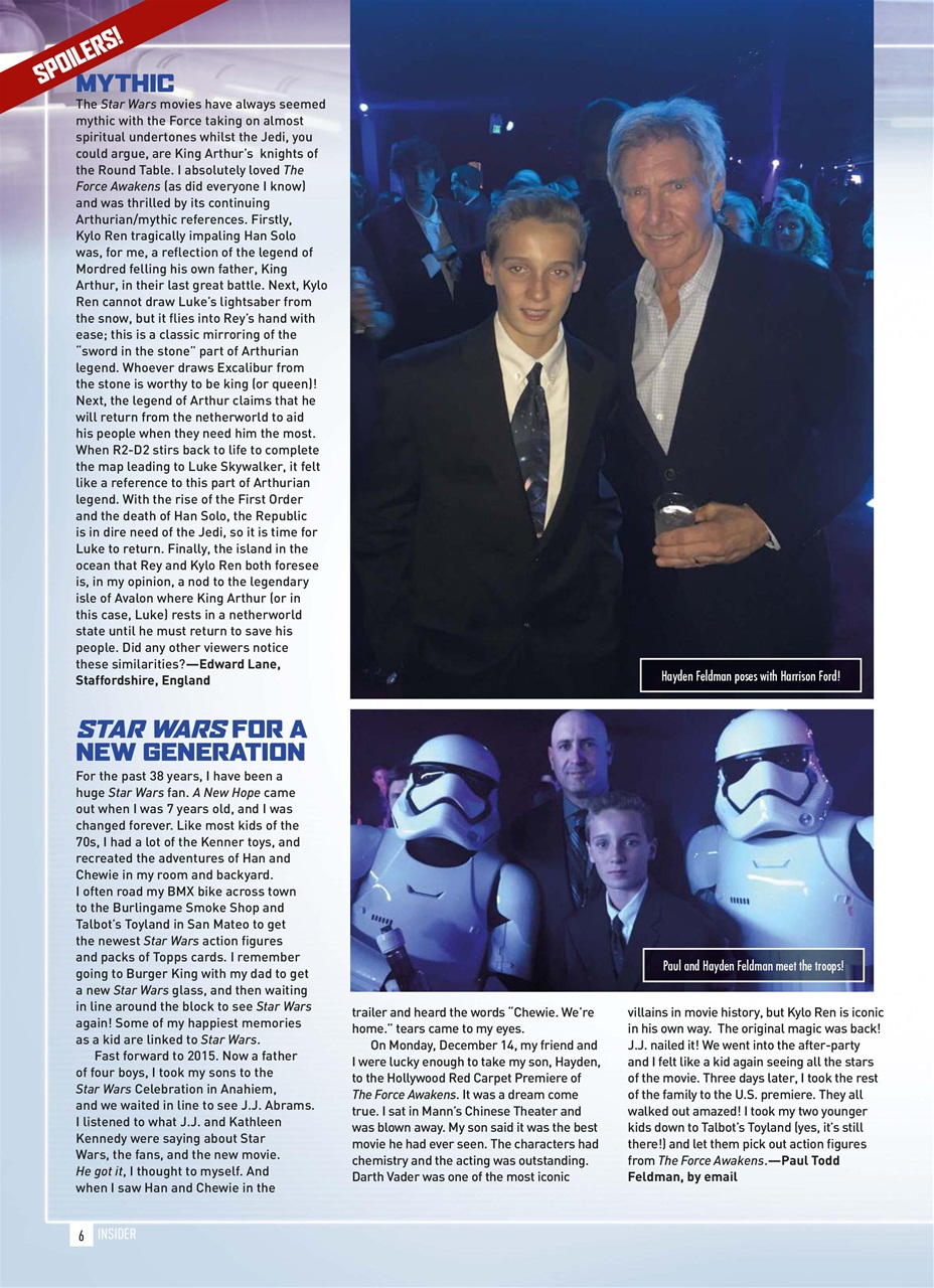 Star Wars Insider Preview Pages