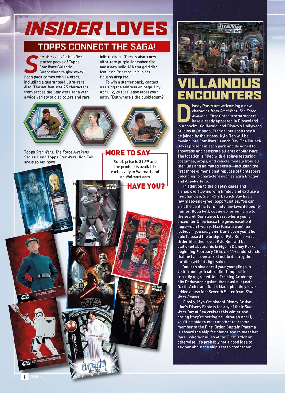 Star Wars Insider Preview Pages