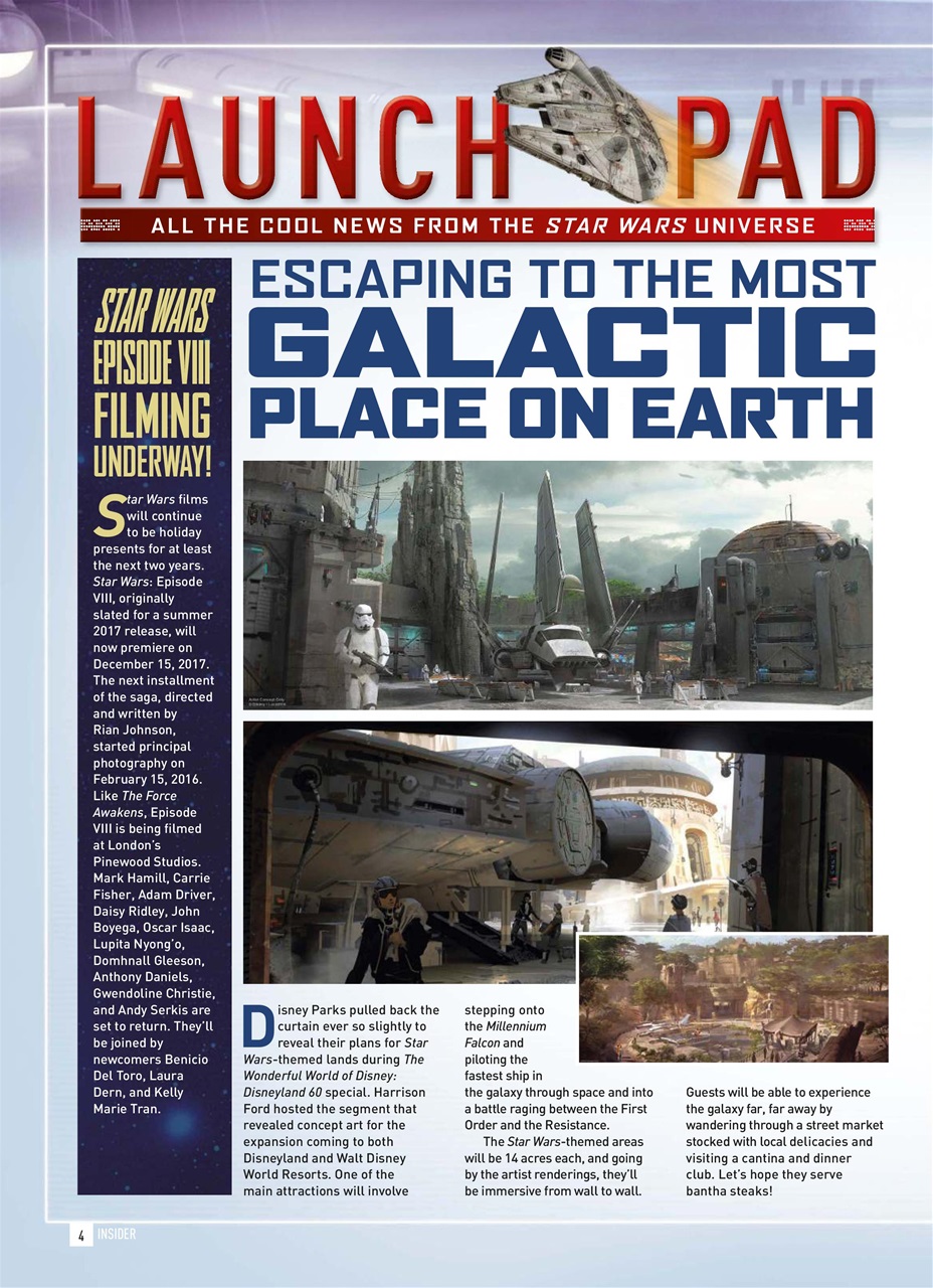 Star Wars Insider Preview Pages