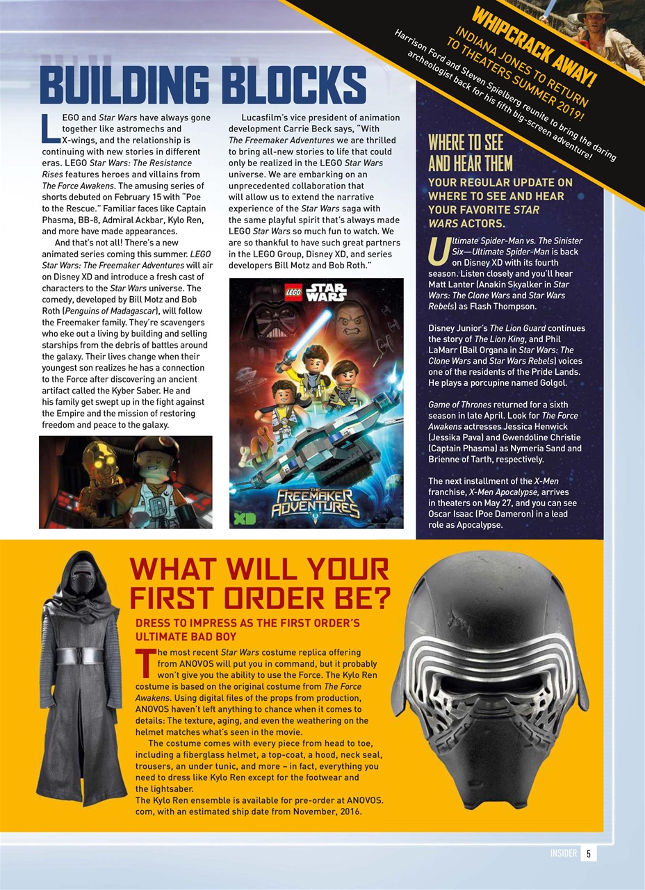 Star Wars Insider Preview Pages