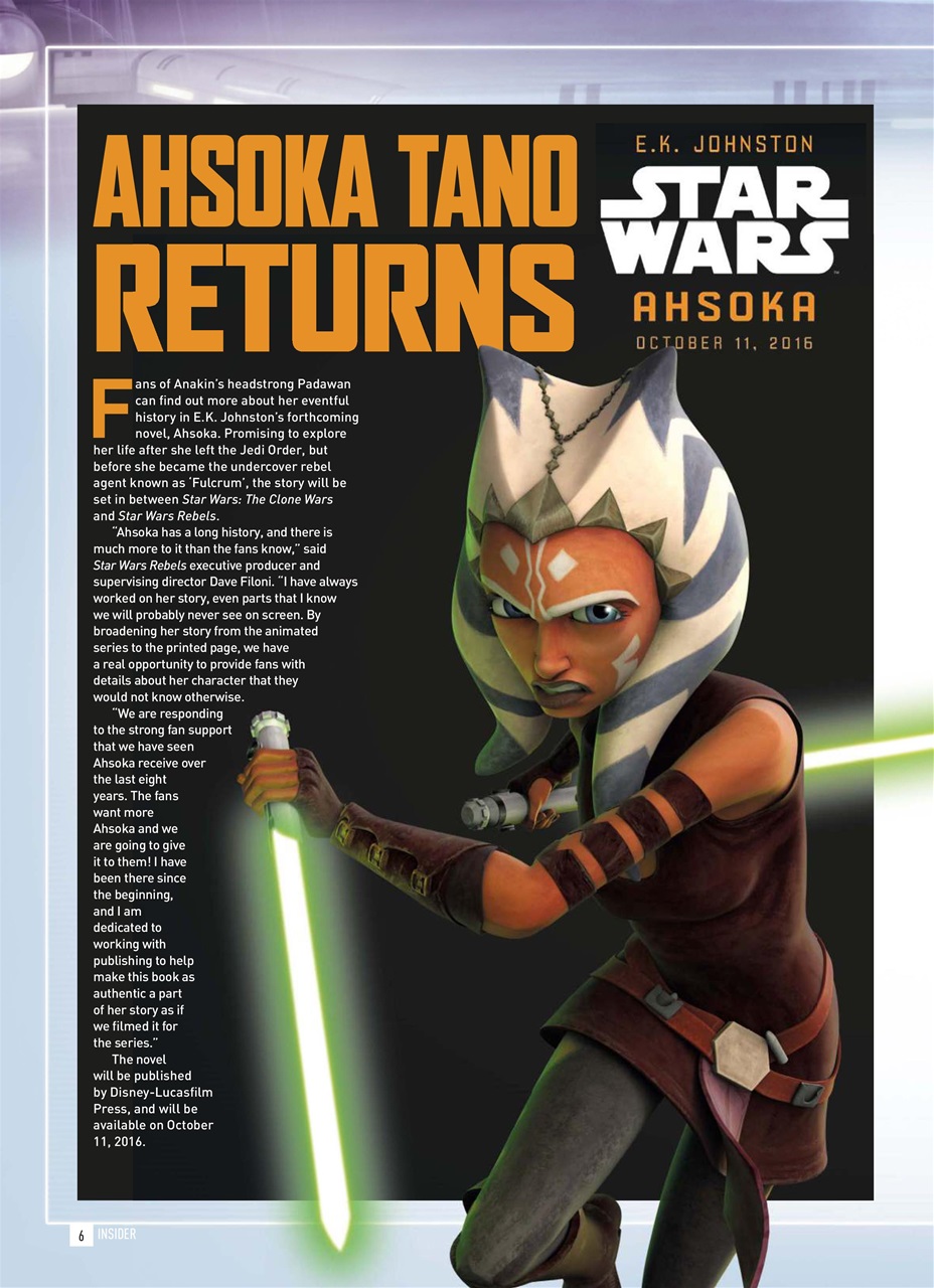 Star Wars Insider Preview Pages