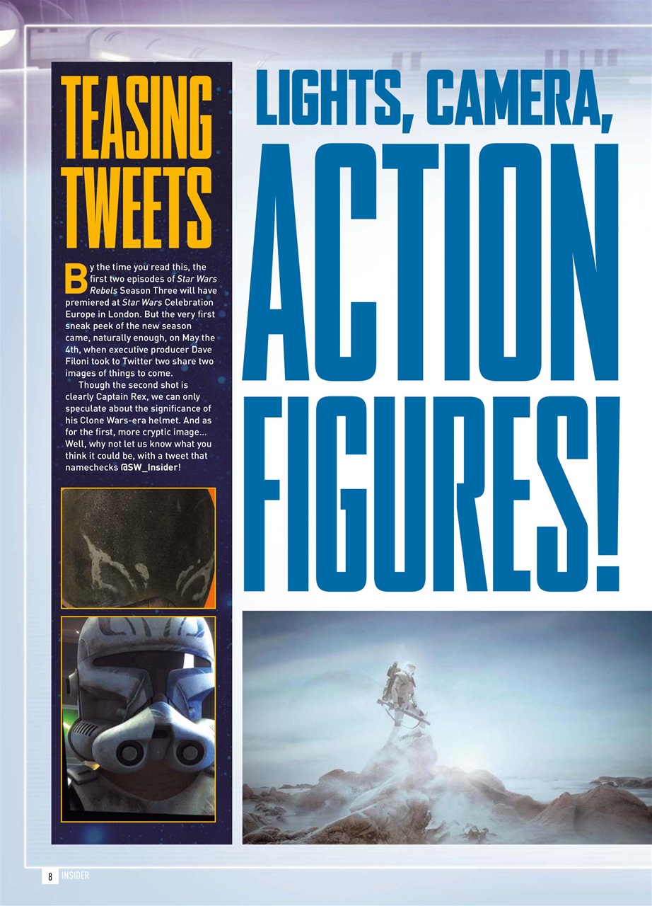 Star Wars Insider Preview Pages