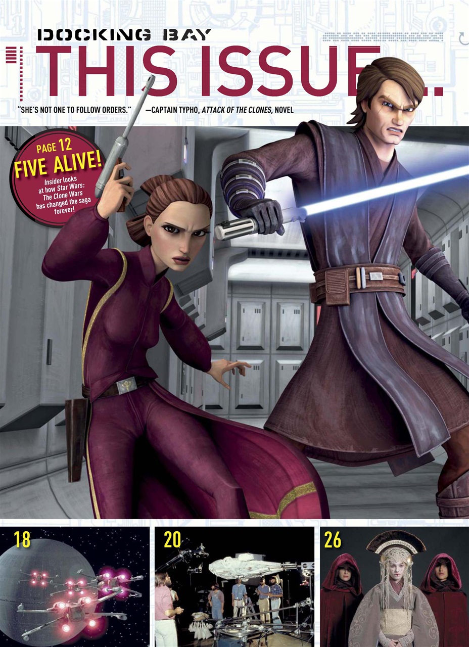 Star Wars Insider Preview Pages