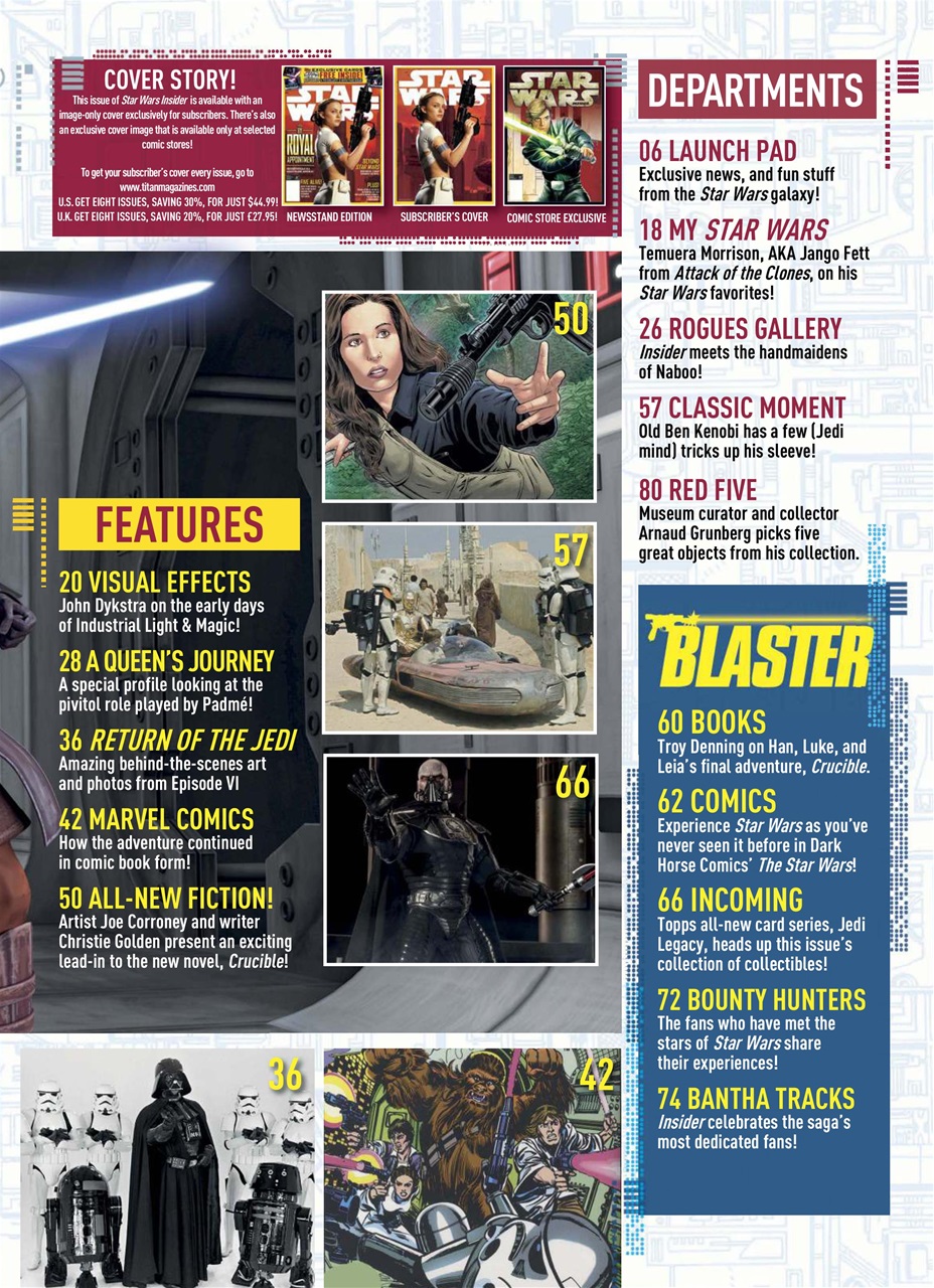 Star Wars Insider Preview Pages