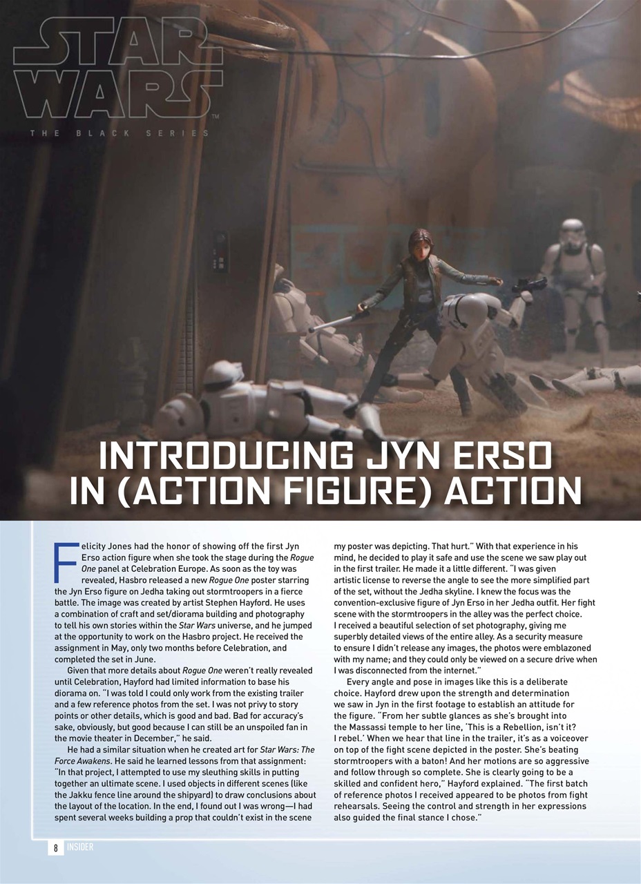 Star Wars Insider Preview Pages
