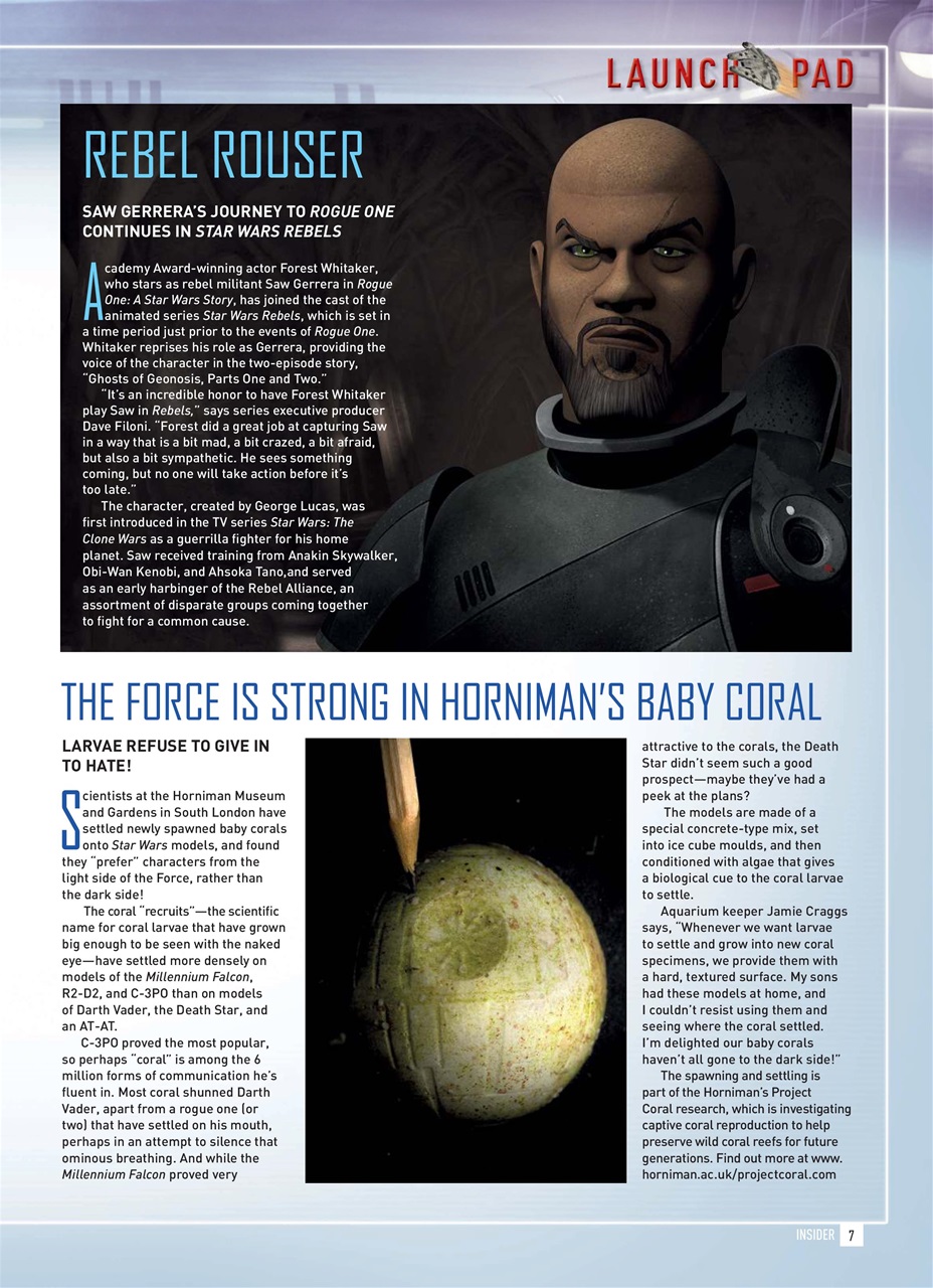 Star Wars Insider Preview Pages