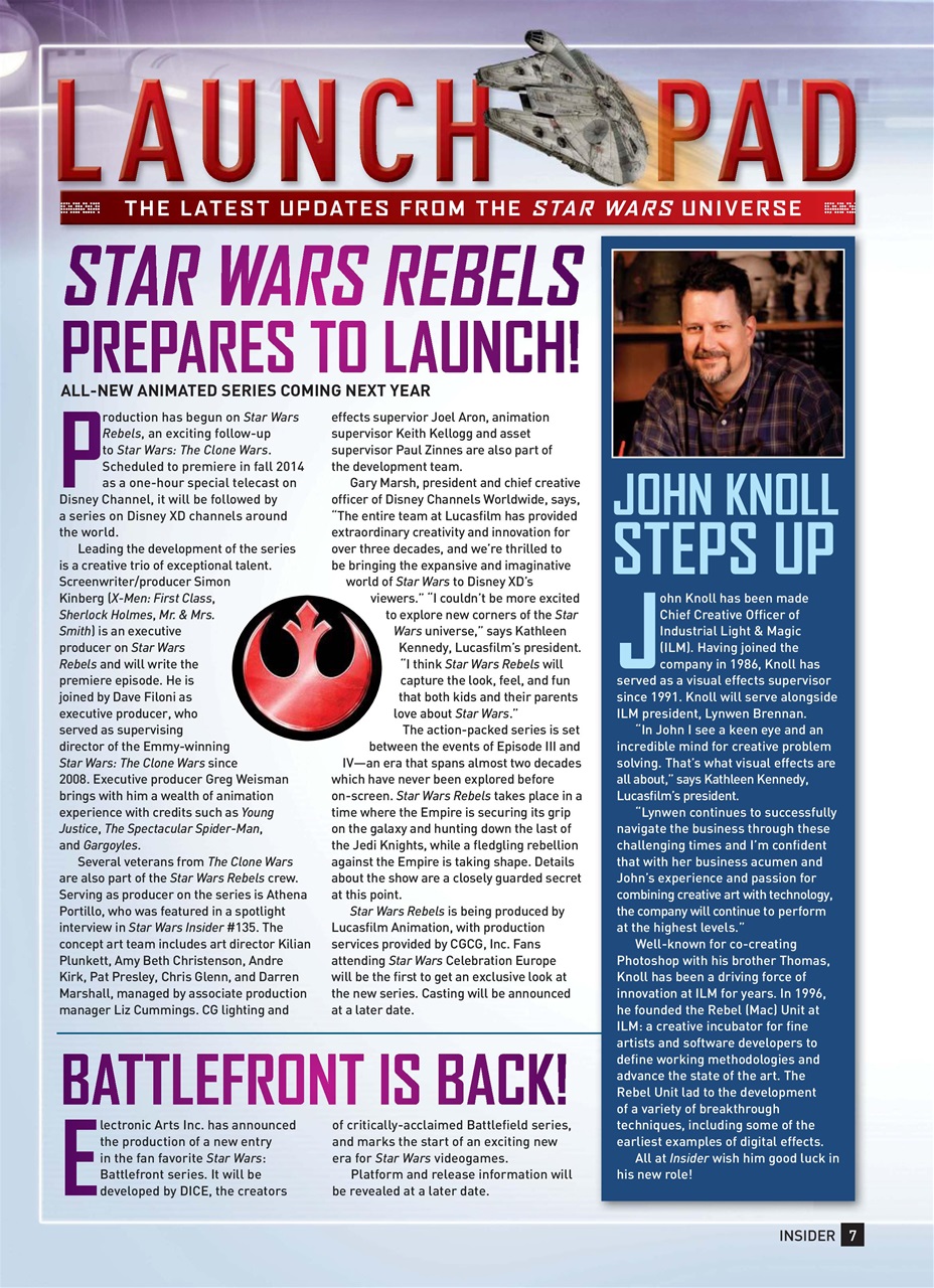 Star Wars Insider Preview Pages