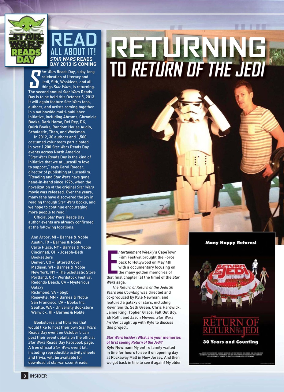 Star Wars Insider Preview Pages