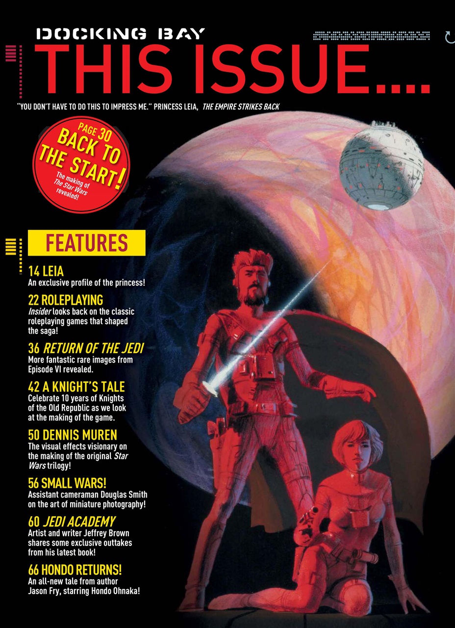 Star Wars Insider Preview Pages