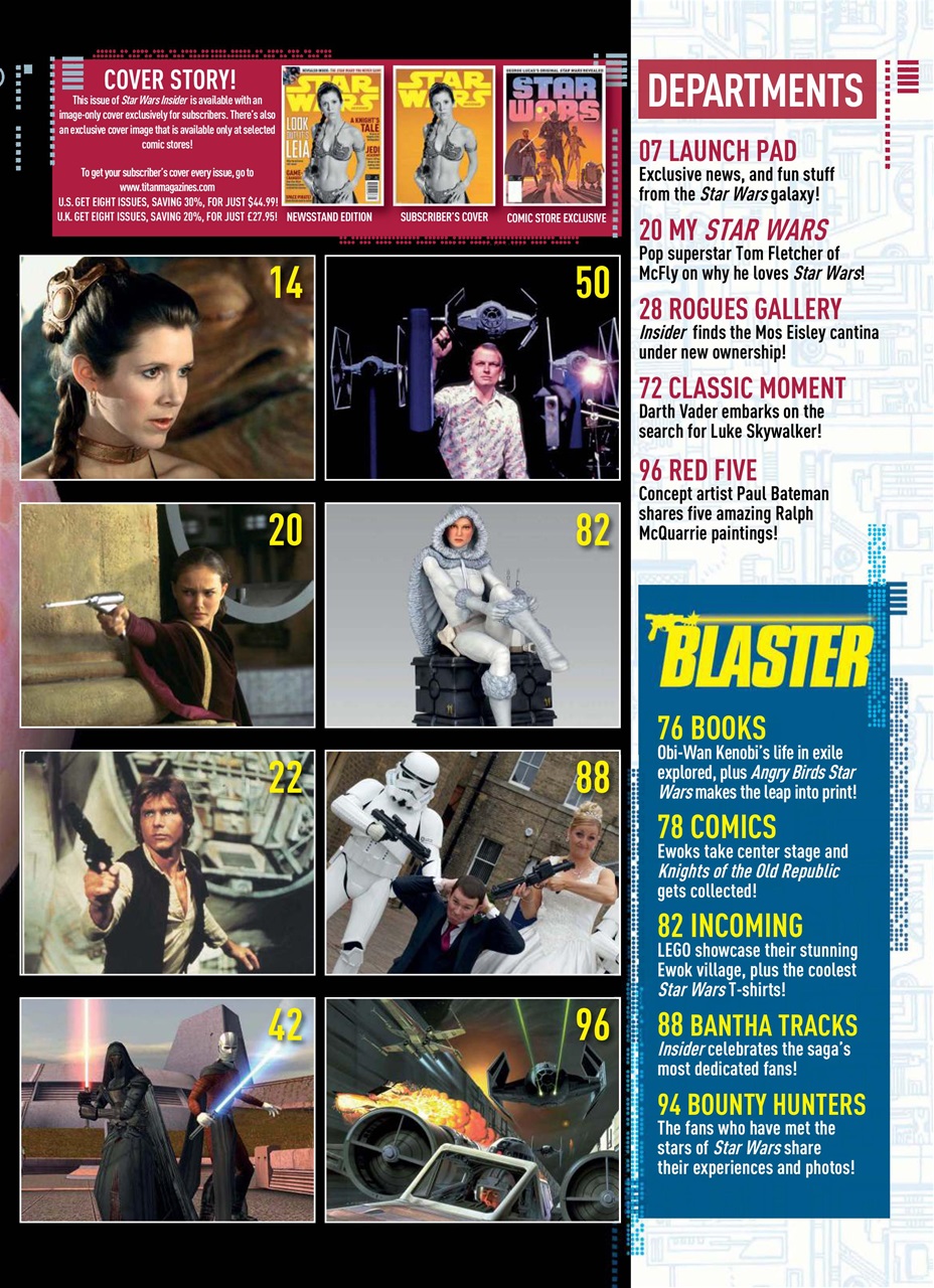 Star Wars Insider Preview Pages