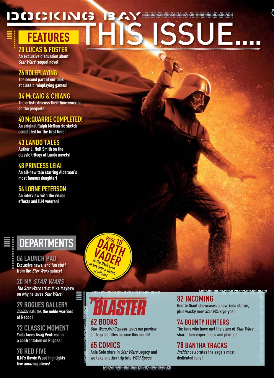 Star Wars Insider Preview Pages