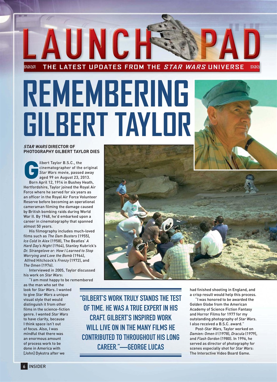 Star Wars Insider Preview Pages