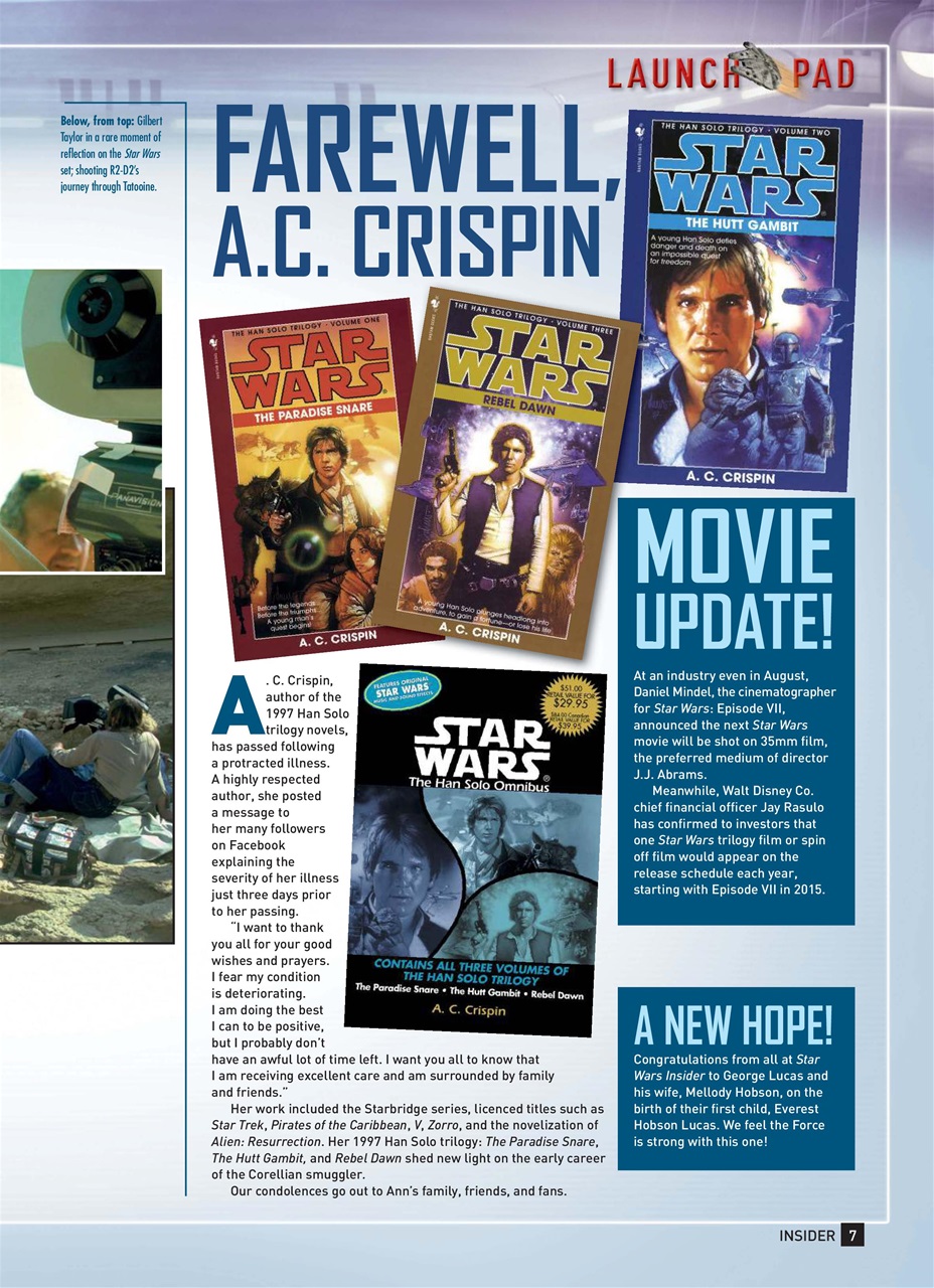 Star Wars Insider Preview Pages