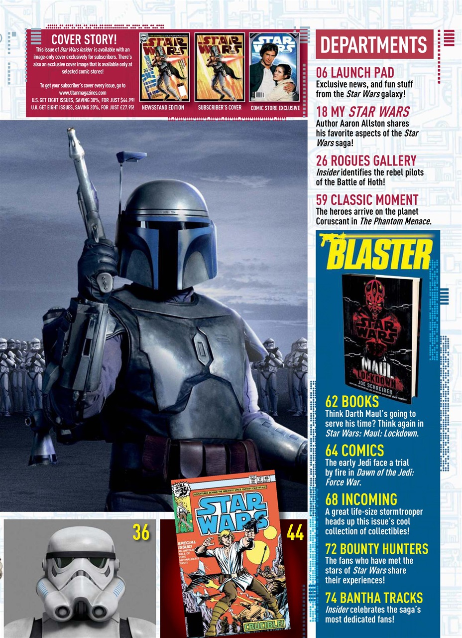 Star Wars Insider Preview Pages