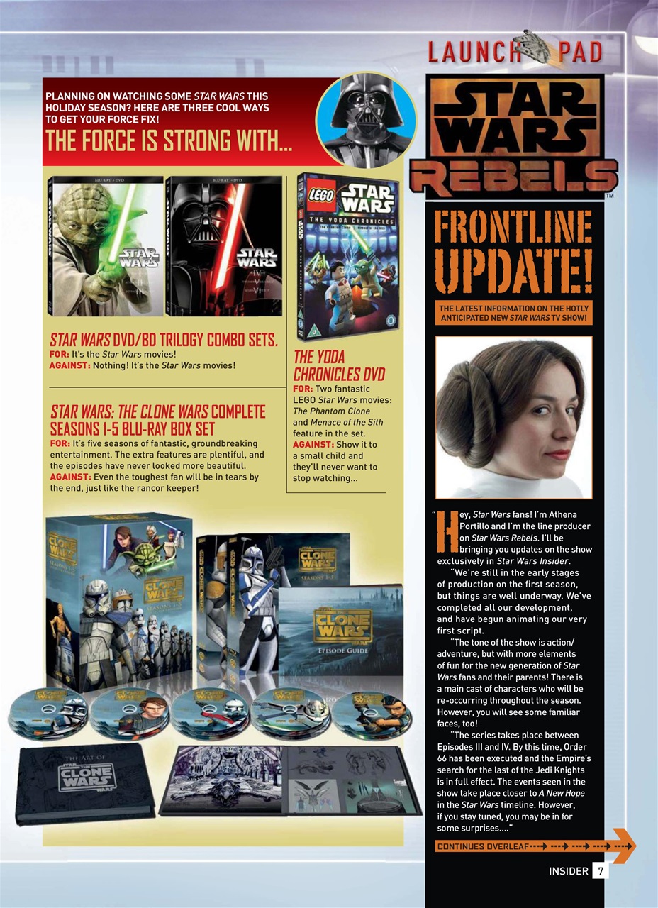 Star Wars Insider Preview Pages