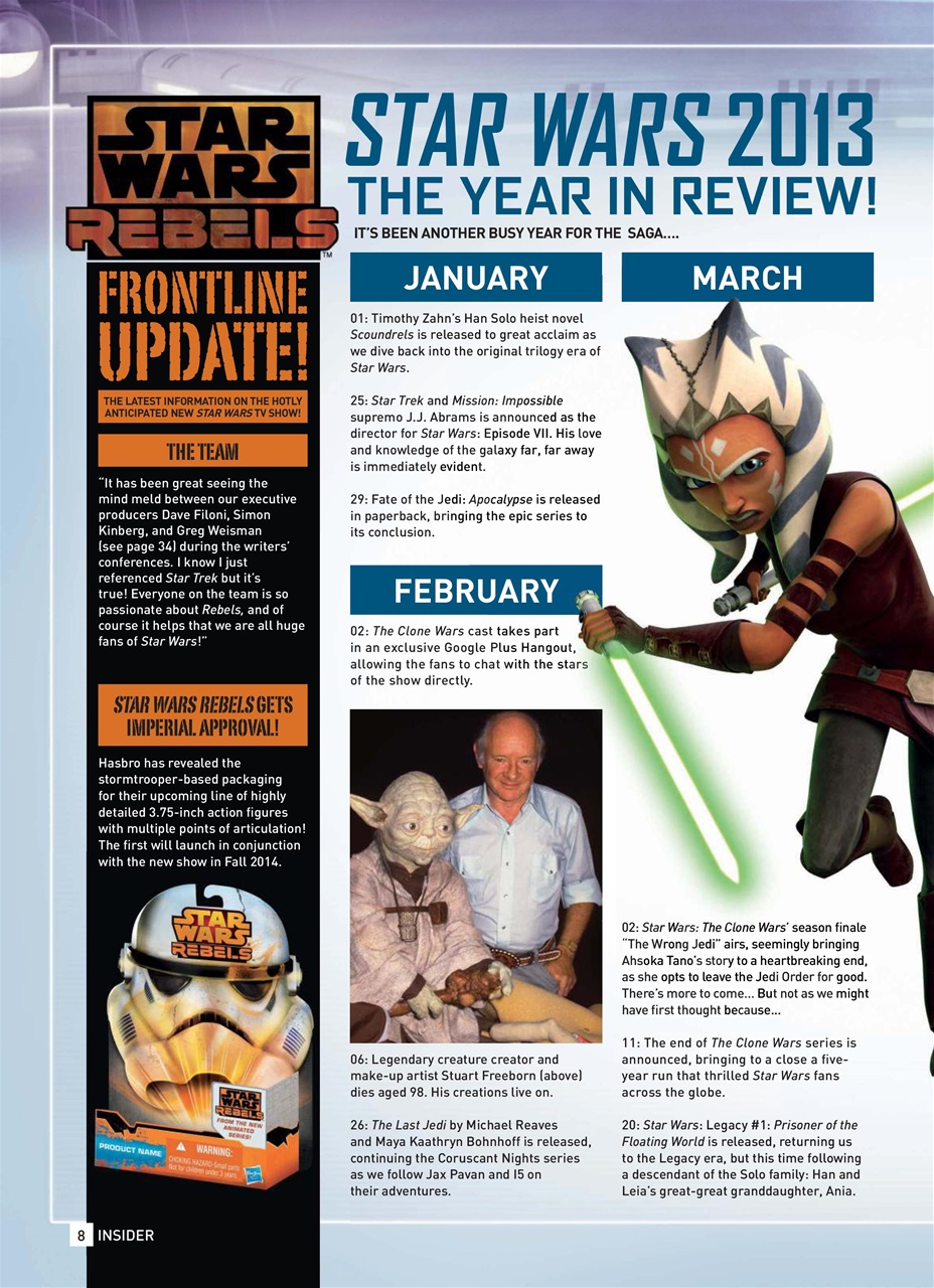 Star Wars Insider Preview Pages