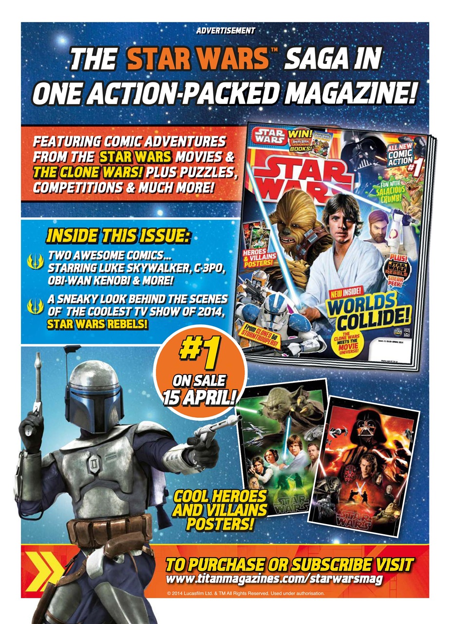 Star Wars Insider Preview Pages