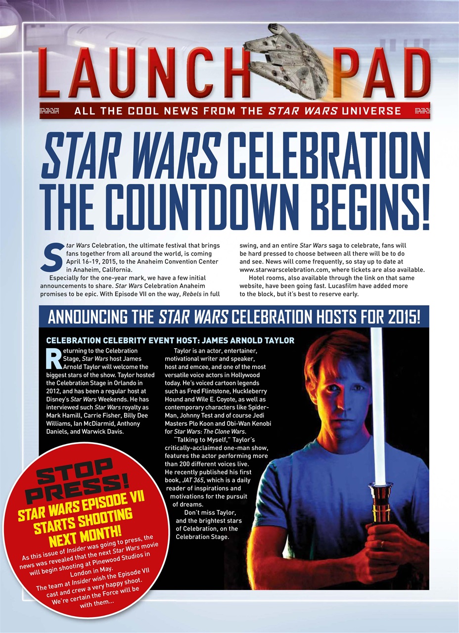 Star Wars Insider Preview Pages