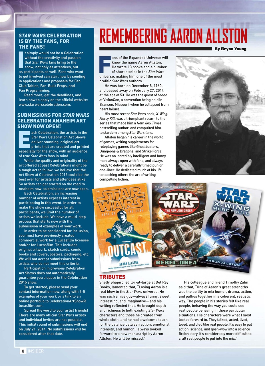Star Wars Insider Preview Pages