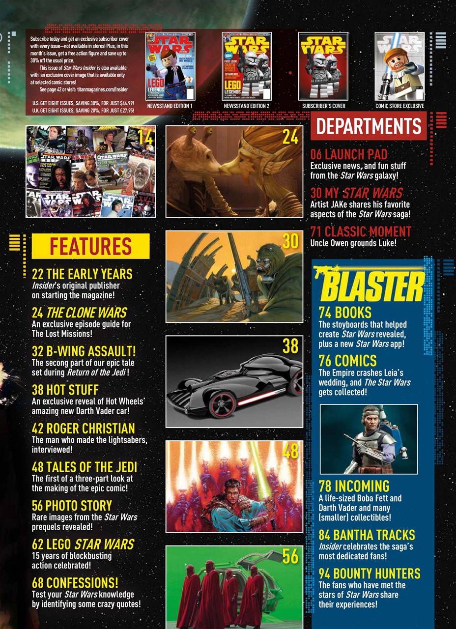 Star Wars Insider Preview Pages