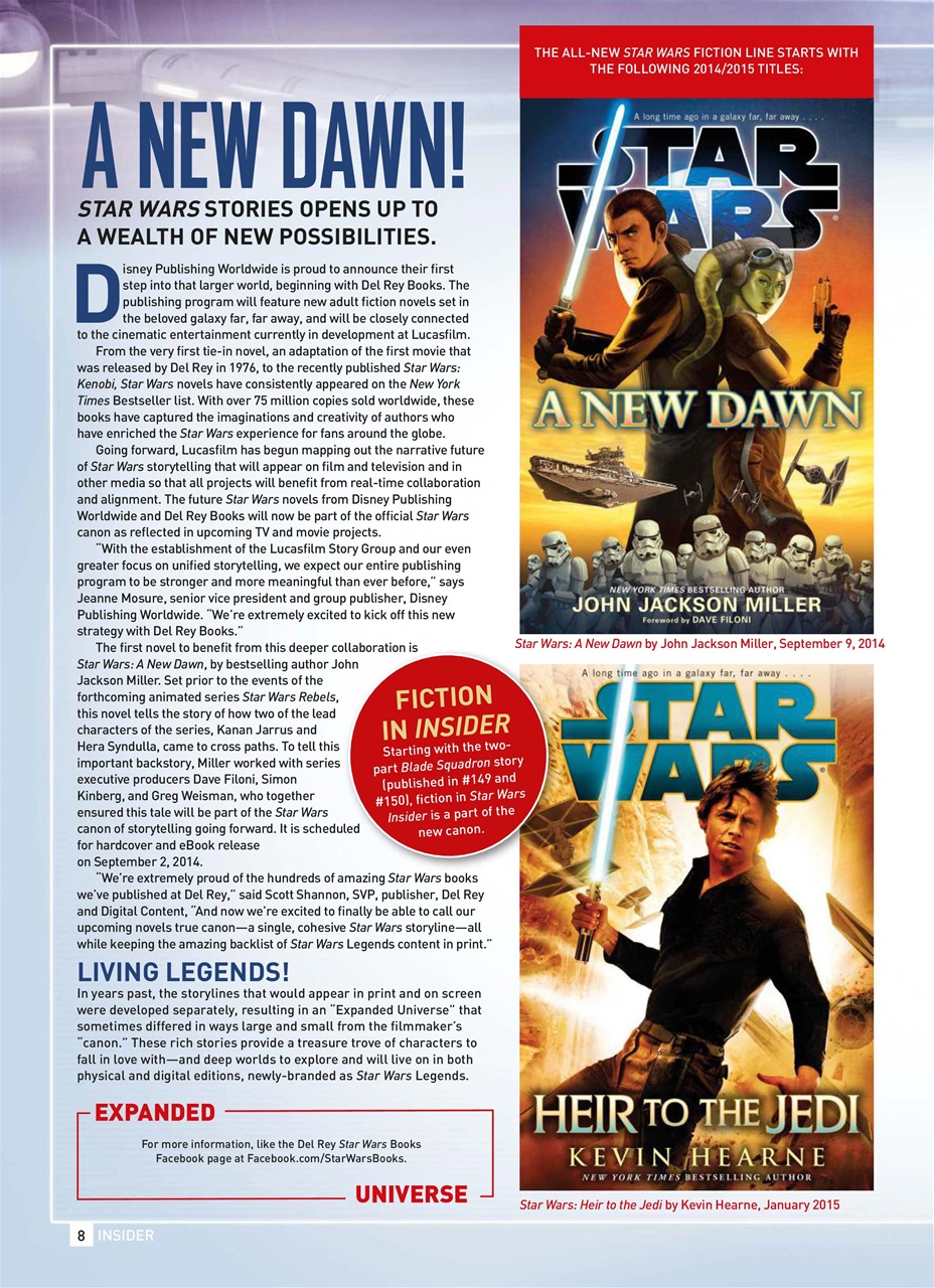 Star Wars Insider Preview Pages