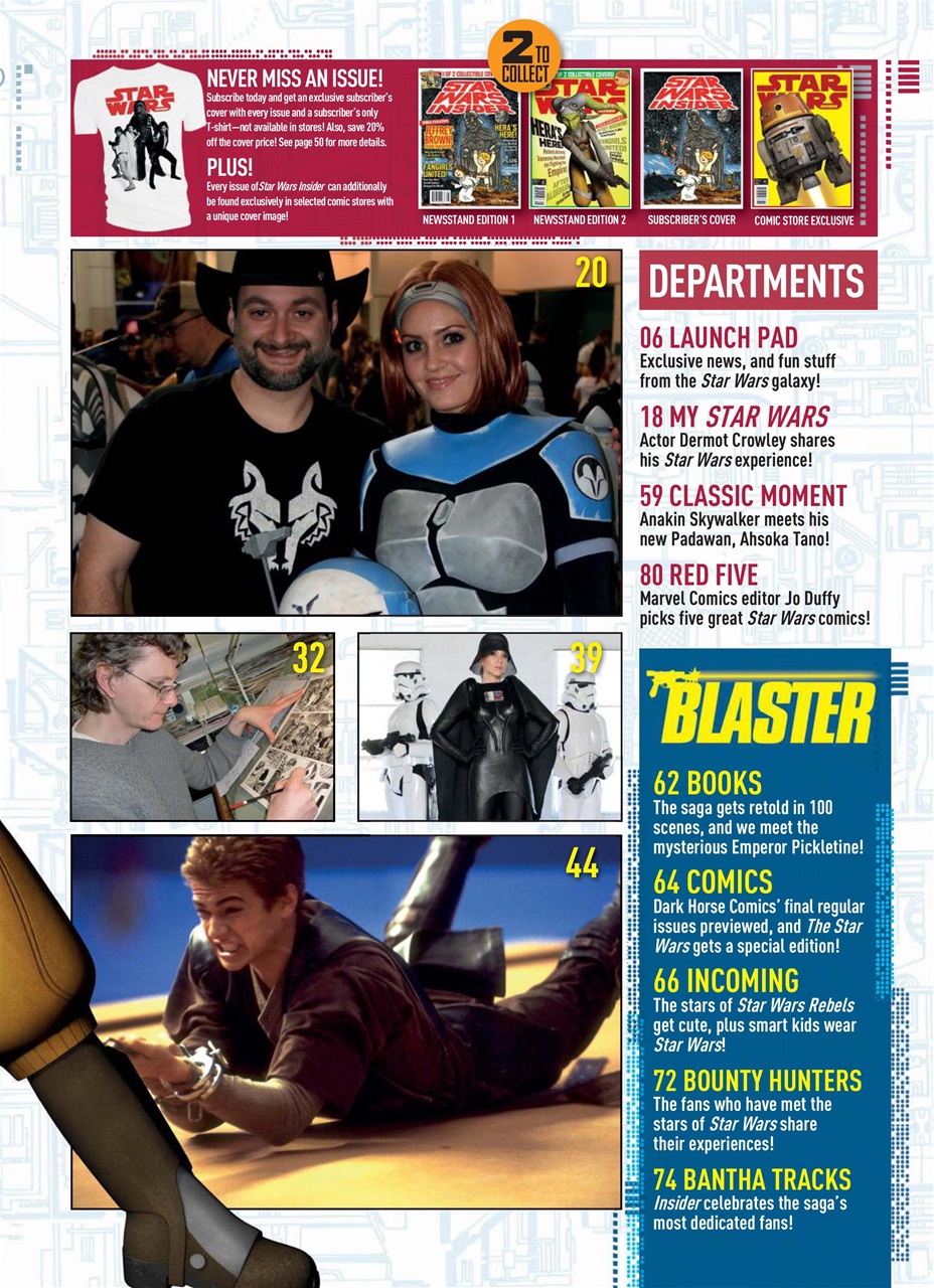 Star Wars Insider Preview Pages