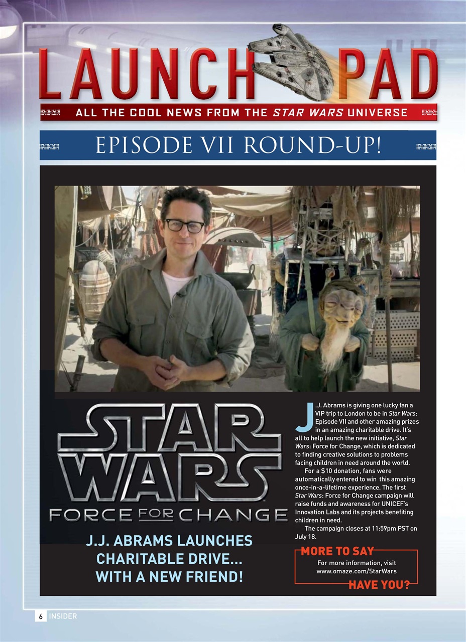 Star Wars Insider Preview Pages