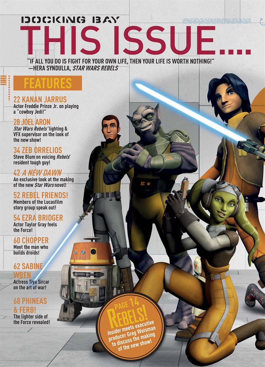 Star Wars Insider Preview Pages