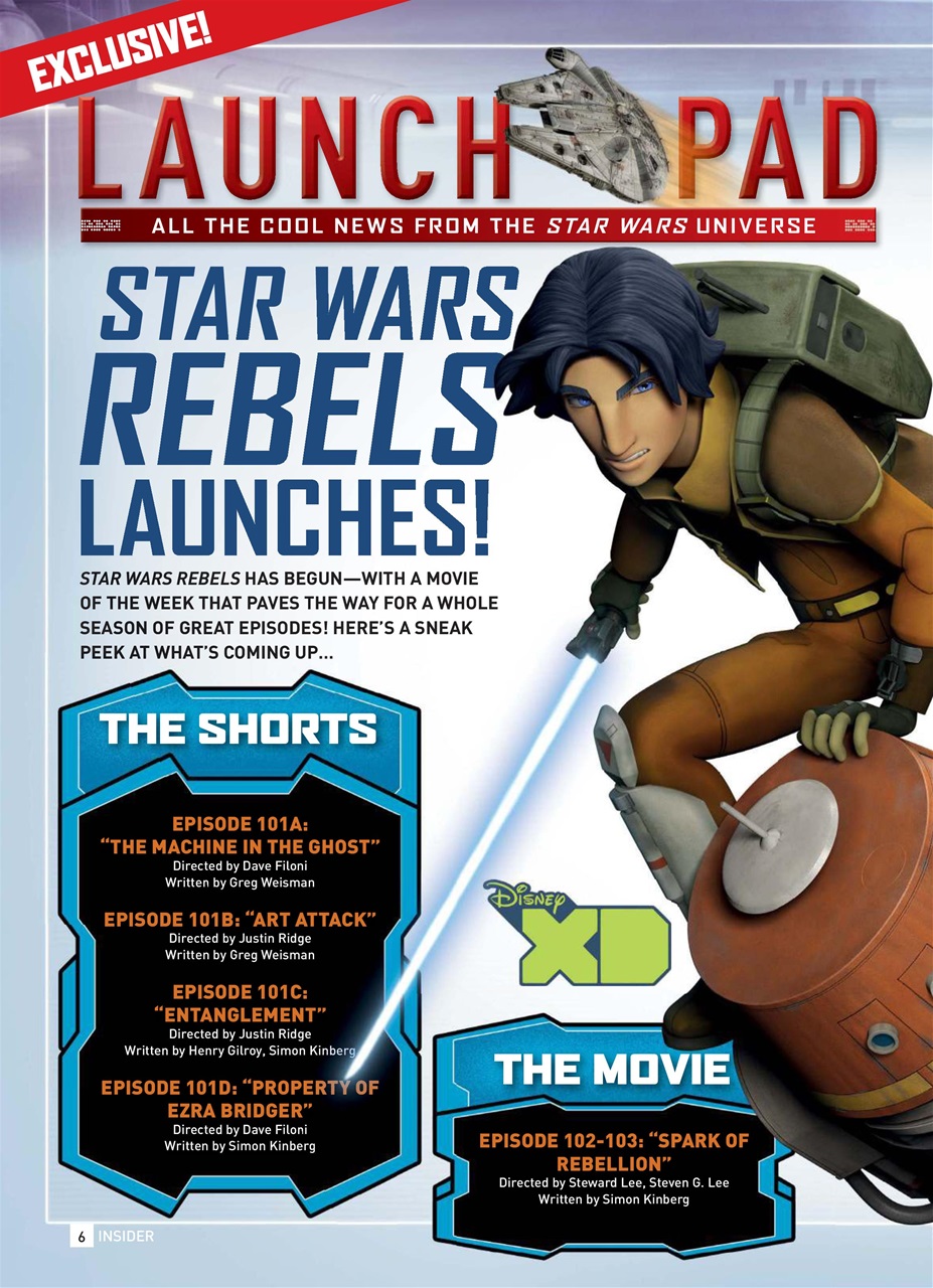 Star Wars Insider Preview Pages