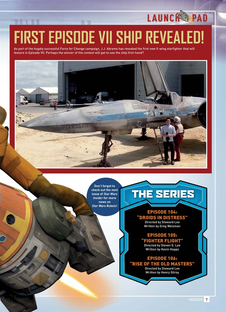 Star Wars Insider Preview Pages