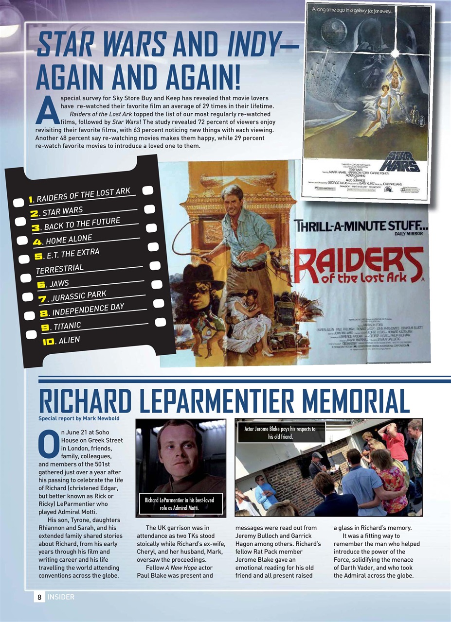 Star Wars Insider Preview Pages