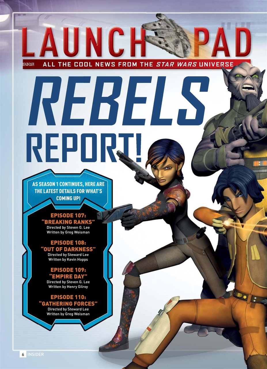 Star Wars Insider Preview Pages