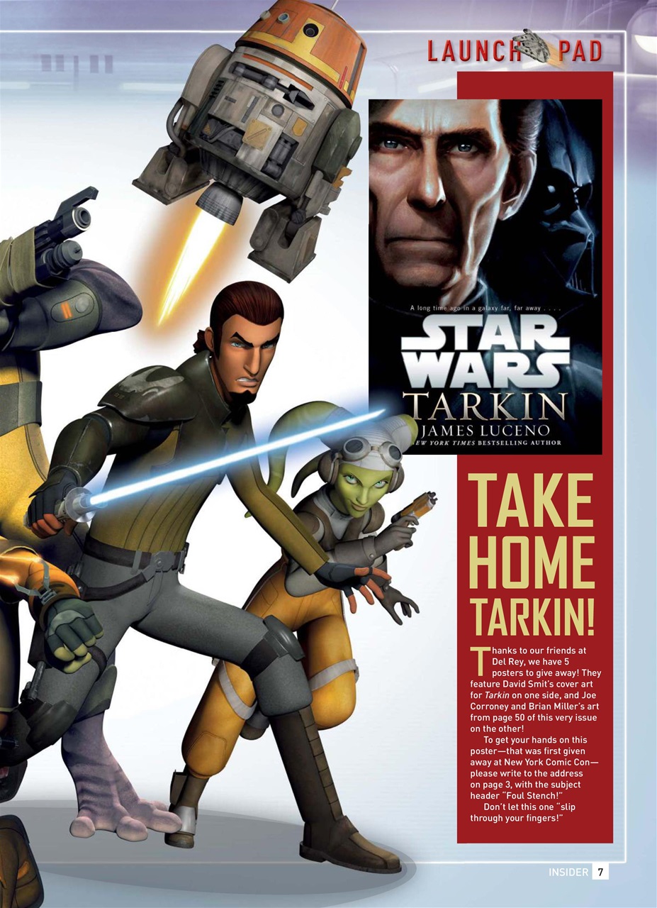 Star Wars Insider Preview Pages