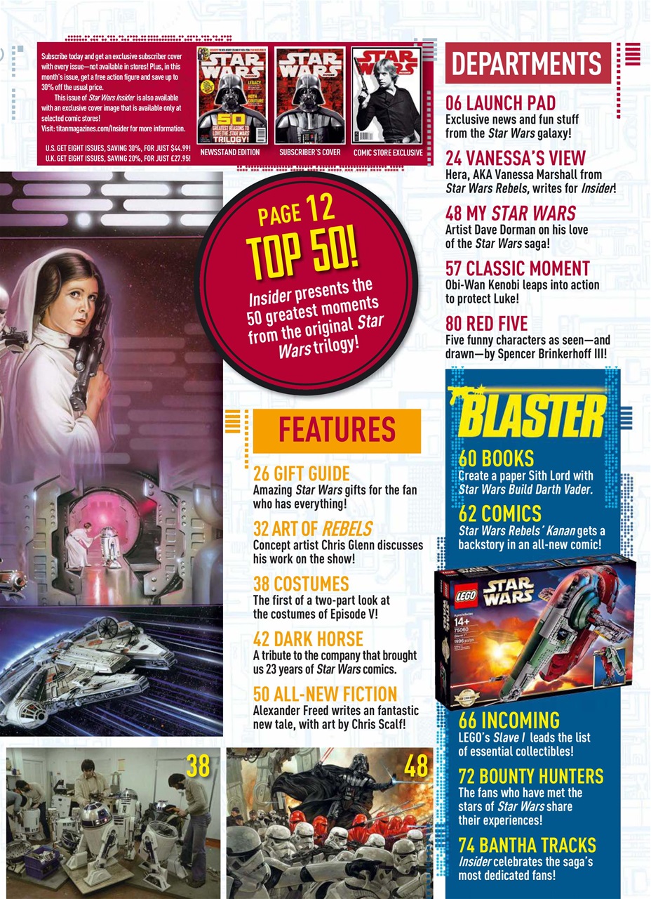 Star Wars Insider Preview Pages