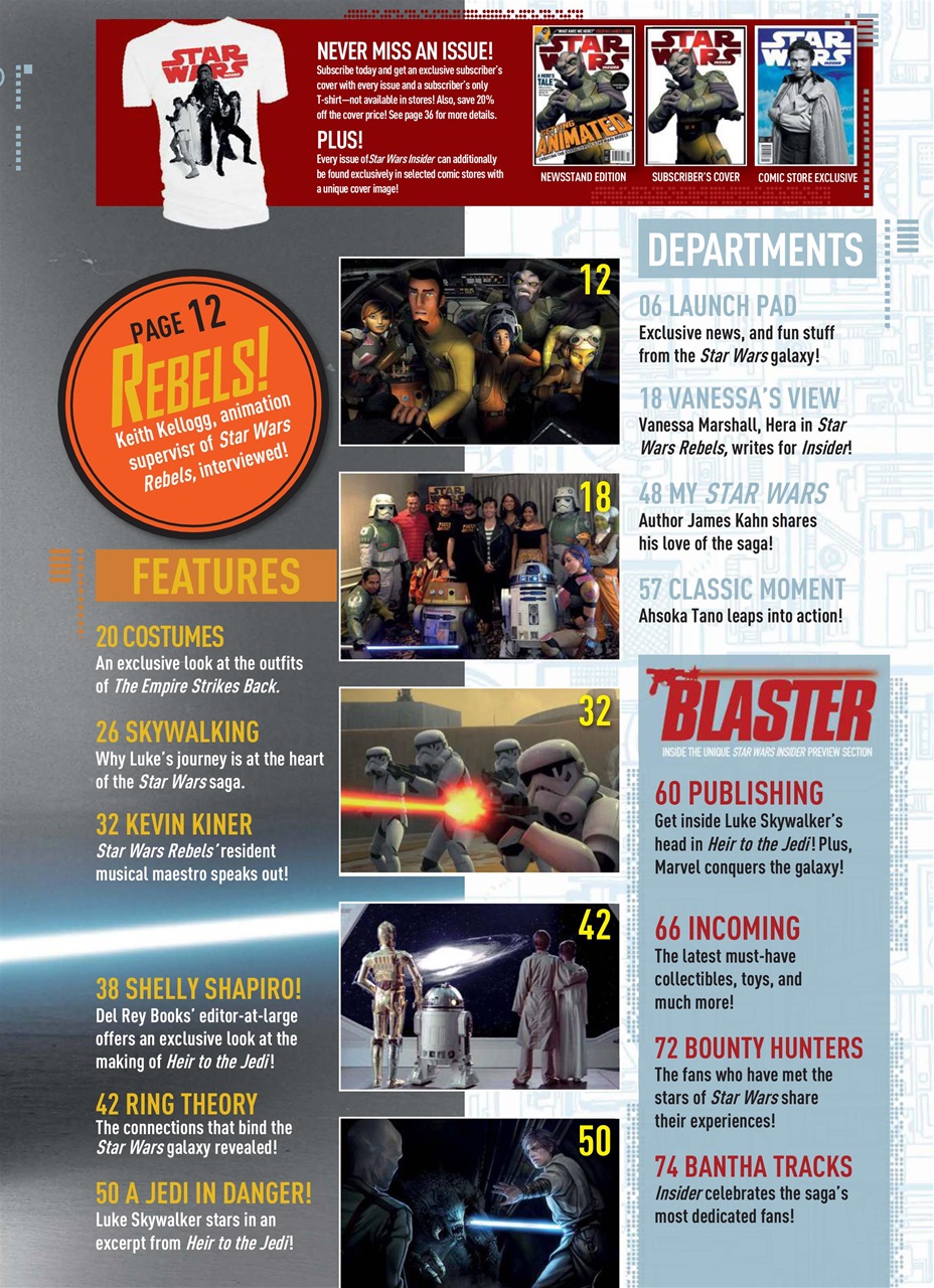 Star Wars Insider Preview Pages