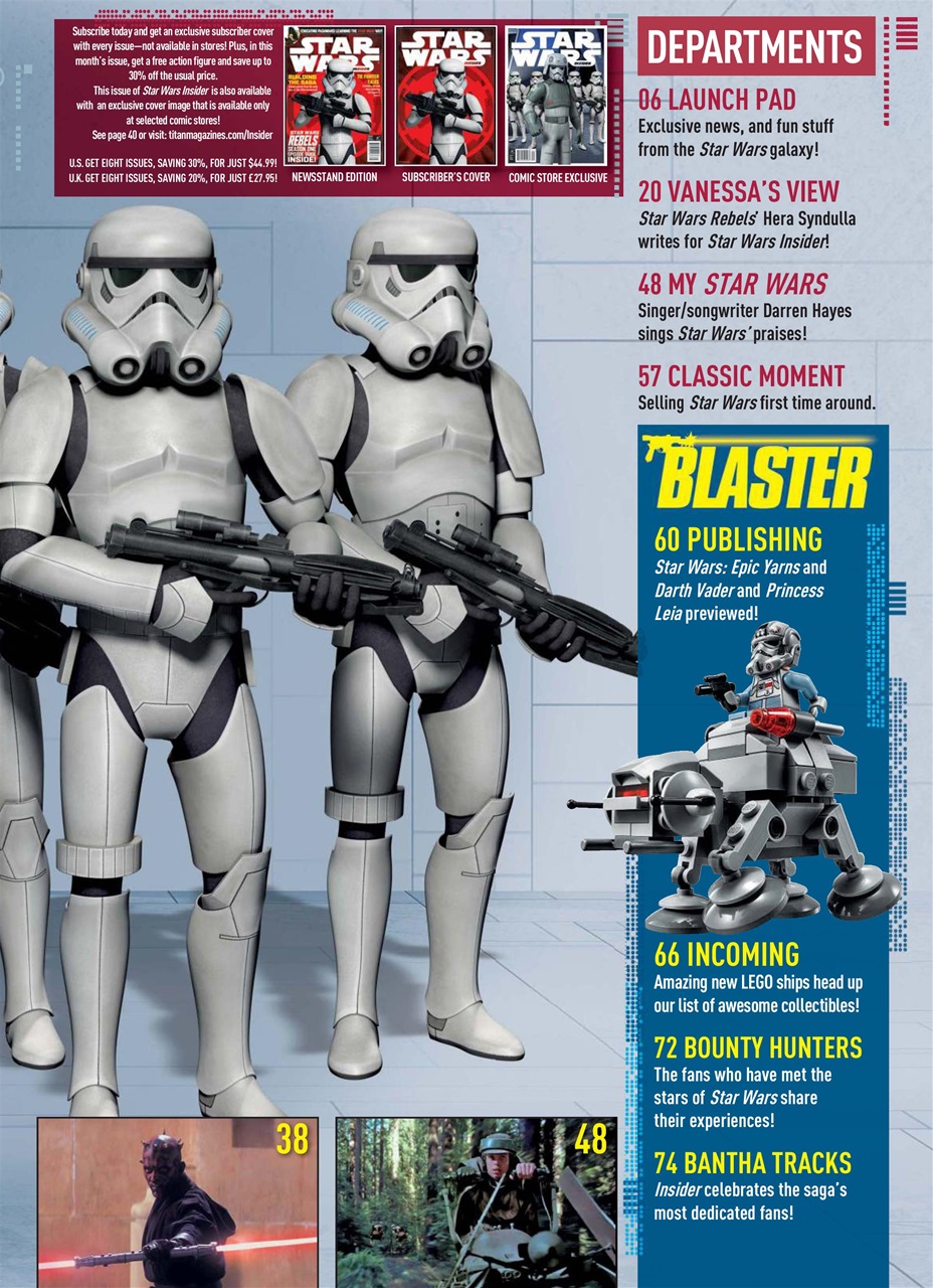 Star Wars Insider Preview Pages