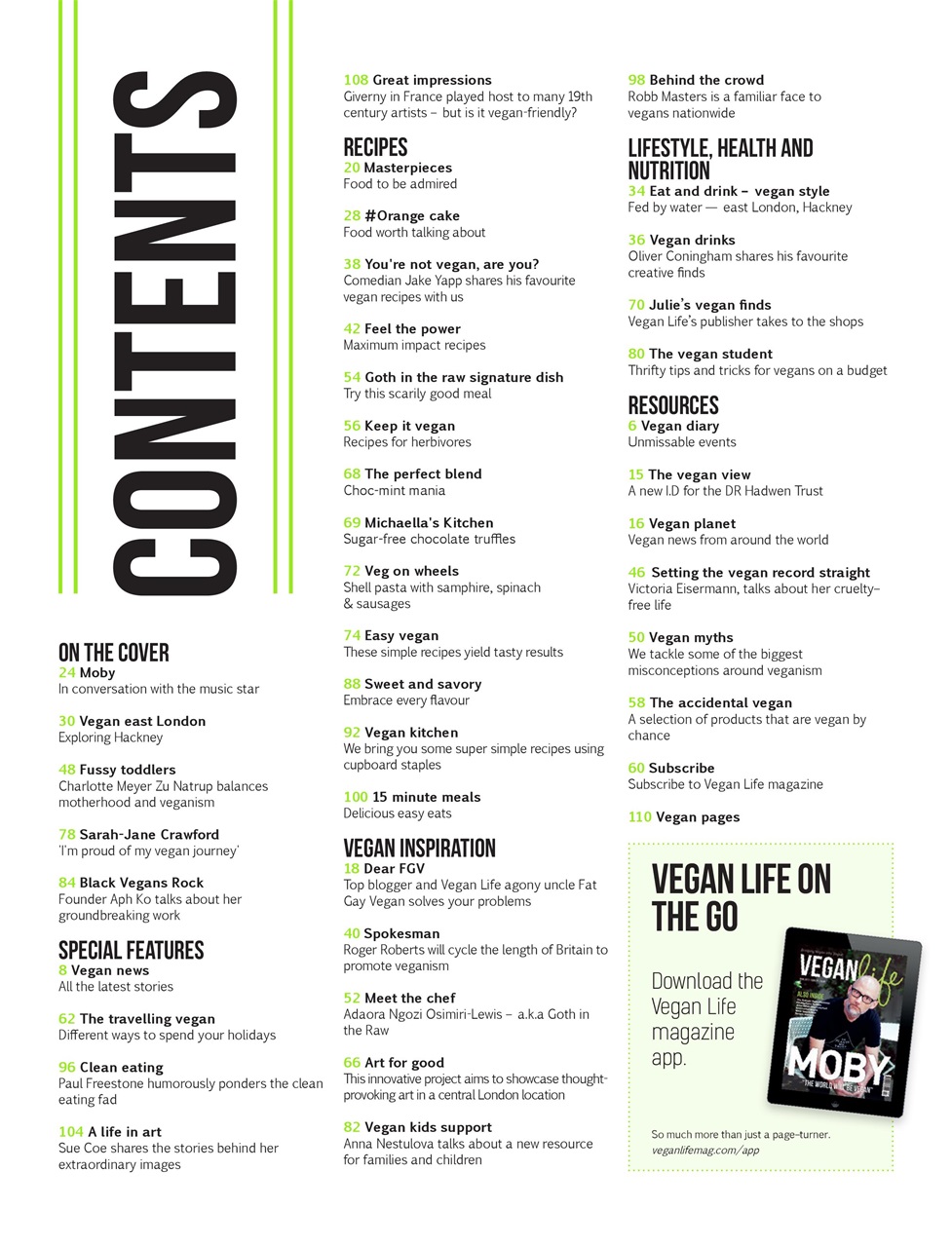 Vegan Life Preview Pages